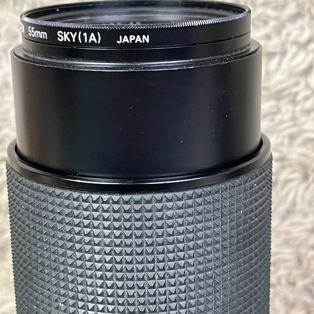 Vivitar Lenses MC 75-205mm 2X Matched Multiplier F/3.5-4.5 Case Made In JAPAN